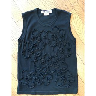 コムデギャルソン(COMME des GARCONS)の☆コム・デ・ギャルソン☆ お花模様タンクトップ  ベスト　コムコム(Tシャツ(半袖/袖なし))