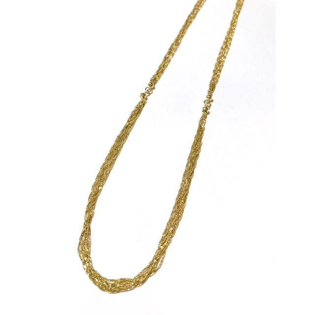【在庫あり/即出荷可】アクセサリー訳あり】 luijewelry lui jewelry 18k プレート ネックレス