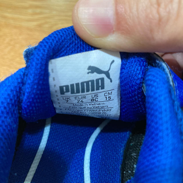 PUMA(プーマ)のプーマ  PUMA スニーカー　15センチ キッズ/ベビー/マタニティのキッズ靴/シューズ(15cm~)(スニーカー)の商品写真