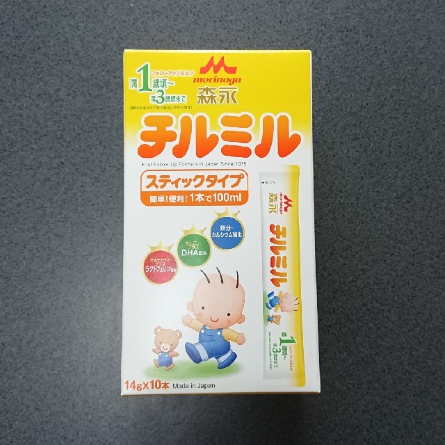 森永乳業(モリナガニュウギョウ)の森永チルミル スティックタイプ (粉ミルク) キッズ/ベビー/マタニティの授乳/お食事用品(その他)の商品写真