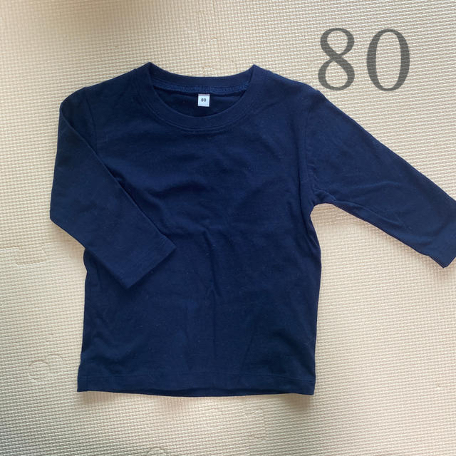 MUJI (無印良品)(ムジルシリョウヒン)のカットソー　80 キッズ/ベビー/マタニティのベビー服(~85cm)(シャツ/カットソー)の商品写真