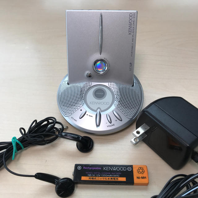 美品DE完動品】KENWOOD MD WALKMAN DMC-S55 【現品限り一斉値下げ