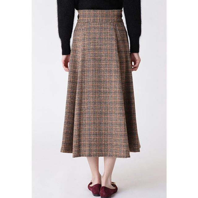 ADORE(アドーア)のH/Standard アッシュスタンダード チェックフレアスカート レディースのスカート(ロングスカート)の商品写真