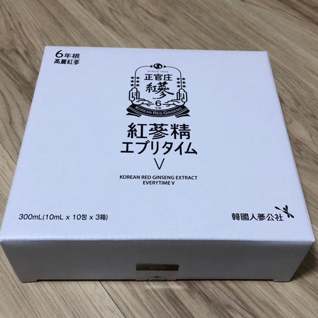 正官庄　紅参精 エブリタイムV (10ml×30包）