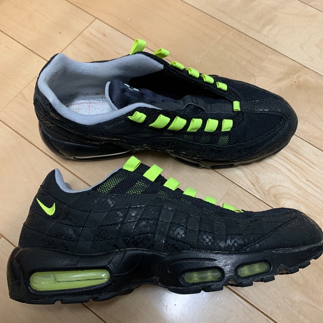 airmax 95 id 27.5  イエロー ブラック グレー