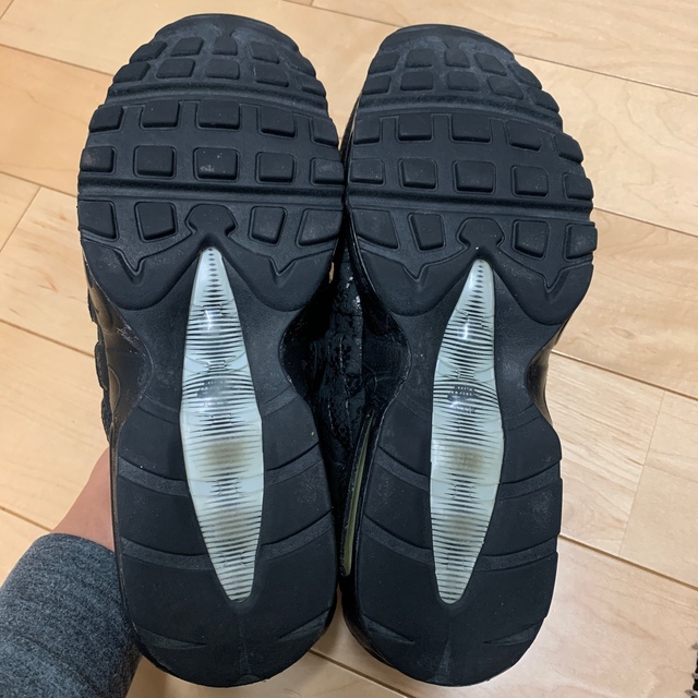 airmax 95 id 27.5  イエロー ブラック グレー