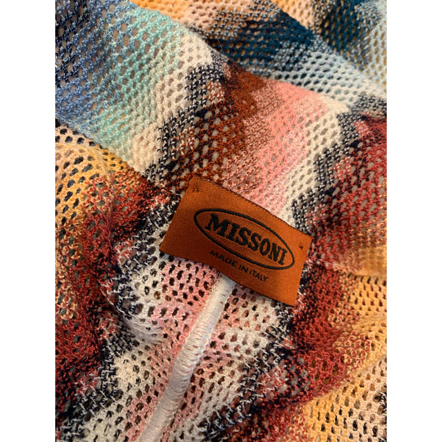 【着用1回】MISSONI　高級オレンジタグ　膝丈ニットワンピース　44