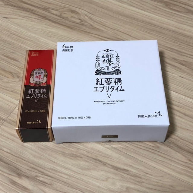 正官庄　紅参精 エブリタイムV (10ml×40包）