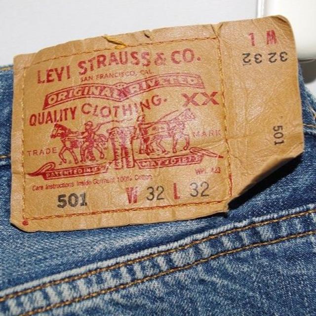 Levi's(リーバイス)のメンズ★【Levi's 501/W32 L32】デニム フィリピン製 メンズのパンツ(デニム/ジーンズ)の商品写真