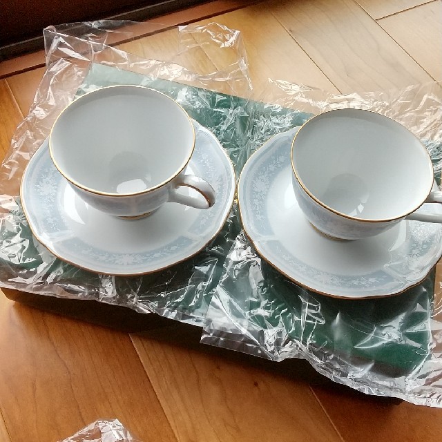 Noritake(ノリタケ)のノリタケ ソーサー&カップ インテリア/住まい/日用品のキッチン/食器(グラス/カップ)の商品写真