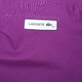 ラコステ(LACOSTE)の＊美品＊ LACOSTE パープルシャツ(シャツ/ブラウス(長袖/七分))