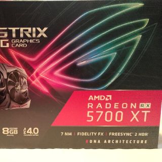 エイスース(ASUS)のROG STRIX RX5700XT-08G-GAMING(PCパーツ)