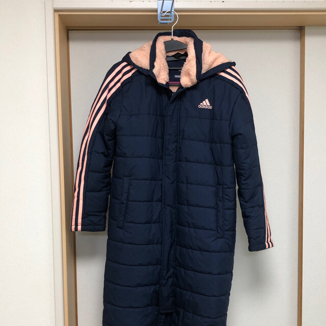 adidas(アディダス)のadidas アディダス　ベンチコート 150  スポーツ/アウトドアのサッカー/フットサル(ウェア)の商品写真