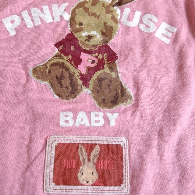 PINK HOUSE(ピンクハウス)のBABY PINK HOUSE★重ね着風カットソー キッズ/ベビー/マタニティのキッズ服女の子用(90cm~)(Tシャツ/カットソー)の商品写真