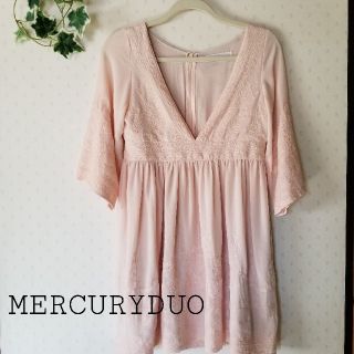 マーキュリーデュオ(MERCURYDUO)の✨マーキュリーデュオ✨MERCURYDUO　桜色チュニック✨(チュニック)