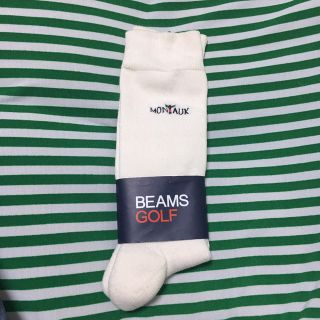 ビームス(BEAMS)のbeams 新品　レディースゴルフハイソックス(その他)