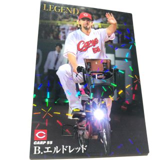 ヒロシマトウヨウカープ(広島東洋カープ)の広島2020【カルビー プロ野球チップス】B.エルドレッド◎L-6◎レジェンド(スポーツ選手)