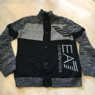 エンポリオアルマーニ(Emporio Armani)のEMPORIO ARMANI EA7  ニットカーディガン🖤(カーディガン)