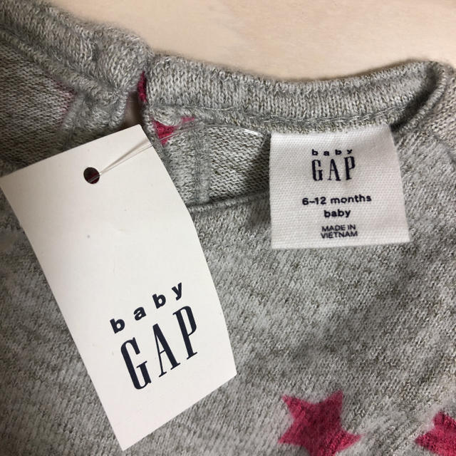 babyGAP(ベビーギャップ)の☆新品未使用 babyGAP ワンピース 70cm☆ キッズ/ベビー/マタニティのベビー服(~85cm)(ワンピース)の商品写真