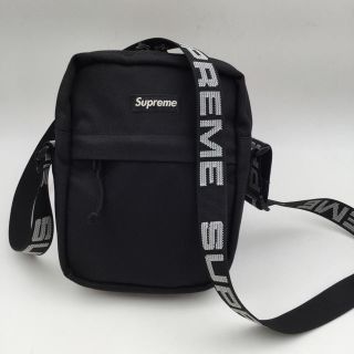 シュプリーム(Supreme)のSupreme シュプリーム　18SS ショルダーバック　黒　BLACK (ショルダーバッグ)