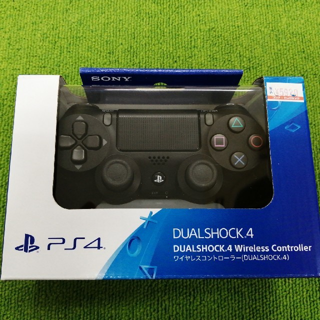 デュアルショック4 dualshock ブラック　純正　ソニー　PS4 エンタメ/ホビーのゲームソフト/ゲーム機本体(その他)の商品写真