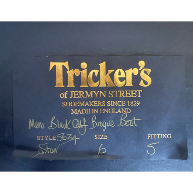 Trickers(トリッカーズ)のTricker's トリッカーズ  ブーツ メンズの靴/シューズ(ブーツ)の商品写真