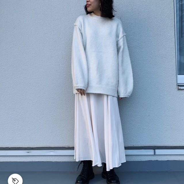 moussy(マウジー)のYOKE FLARE スカート レディースのスカート(ロングスカート)の商品写真