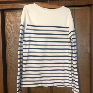 ムジルシリョウヒン(MUJI (無印良品))の無印　ボーダー長袖(Tシャツ/カットソー(七分/長袖))