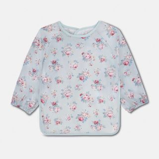 キャスキッドソン(Cath Kidston)の★ゆりこ様専用★Cath Kids 長袖エプロン＋ピンクトレー(お食事エプロン)