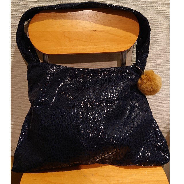 Rope' Picnic(ロペピクニック)の☆即決セール☆ロペピクニック ネイビーショルダーバッグ レディースのバッグ(ショルダーバッグ)の商品写真