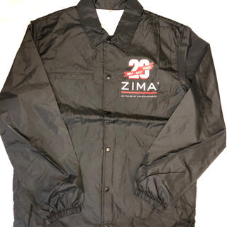 【未使用新品】ZIMA 20周年記念　ブルゾン コーチジャケット　黒　Lサイズ(ブルゾン)