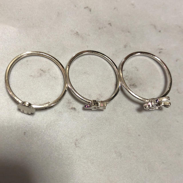 H&M 指輪 ３個セット S/Mサイズ