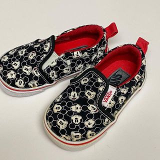 ヴァンズ(VANS)の【VANS】ミッキー柄スニーカー　13.0cm(フラットシューズ)