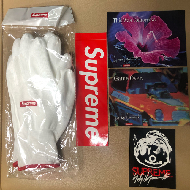 Supreme(シュプリーム)のsupreme sticker set ノベルティ ハンドメイドの文具/ステーショナリー(しおり/ステッカー)の商品写真