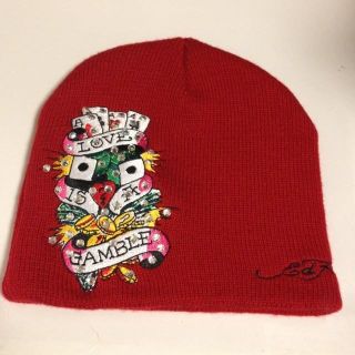 エドハーディー(Ed Hardy)のEDHARDY♡ニット帽(ニット帽/ビーニー)