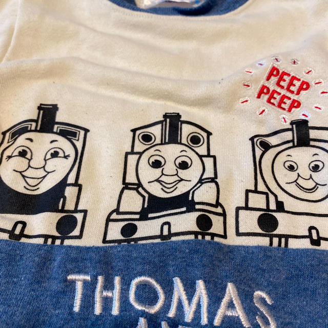 機関車トーマス　トレーナー　90 キッズ/ベビー/マタニティのキッズ服男の子用(90cm~)(Tシャツ/カットソー)の商品写真