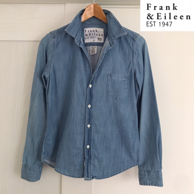 Frank&Eileen(フランクアンドアイリーン)の新品 Frank & Eileen 70's デニムシャツ BARRY レディースのトップス(シャツ/ブラウス(長袖/七分))の商品写真