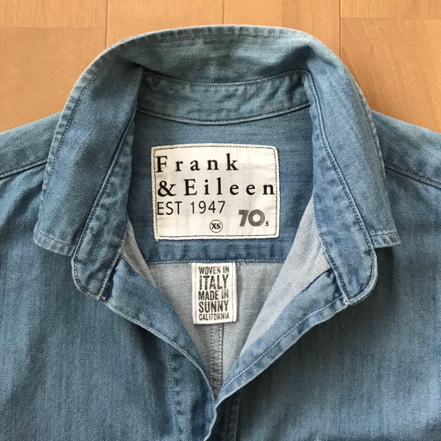 Frank&Eileen(フランクアンドアイリーン)の新品 Frank & Eileen 70's デニムシャツ BARRY レディースのトップス(シャツ/ブラウス(長袖/七分))の商品写真