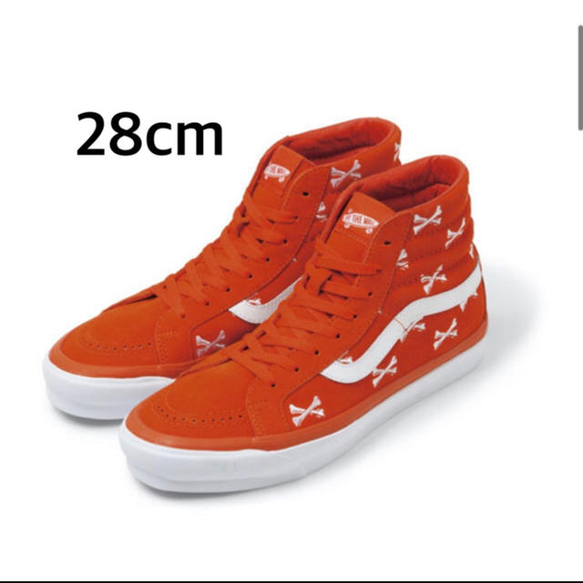 wtaps×vans sk8hi orange