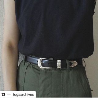 トーガ(TOGA)のtoga pulla metal buckle belt(ベルト)