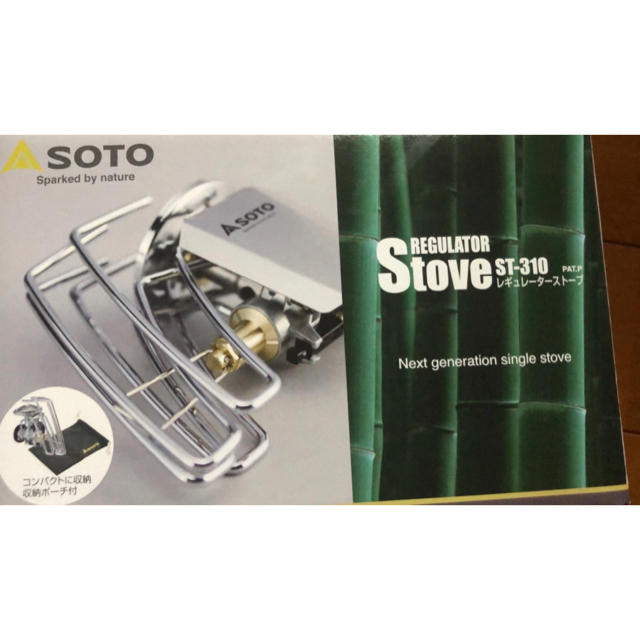 新富士バーナー(シンフジパートナー)のSOTO シングルバーナー ST-310 週末値引き中 スポーツ/アウトドアのアウトドア(ストーブ/コンロ)の商品写真