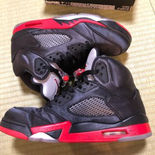 ナイキ(NIKE)のAIR JORDAN 5 SATIN 27.5(スニーカー)