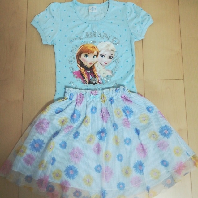 アナと雪の女王(アナトユキノジョオウ)の♡zoo様専用♡ キッズ/ベビー/マタニティのキッズ服女の子用(90cm~)(Tシャツ/カットソー)の商品写真