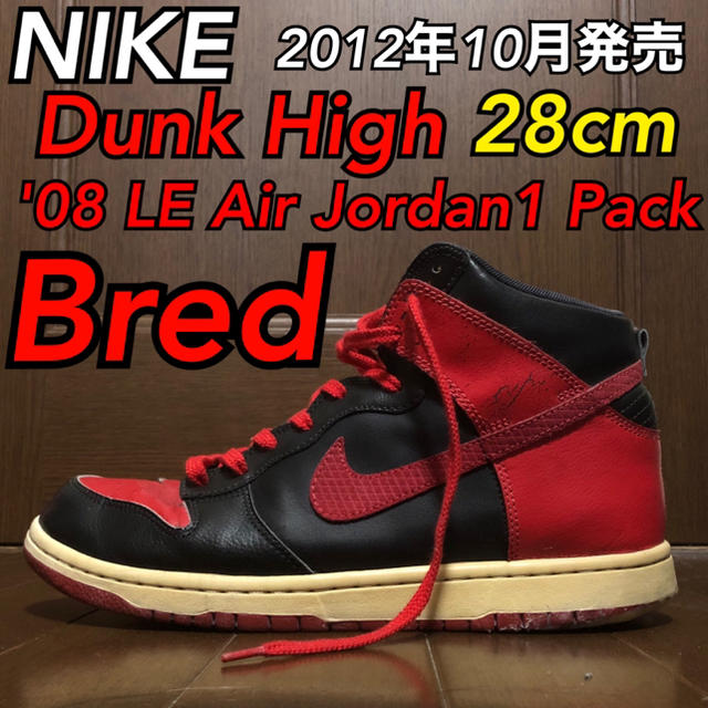 Nike dunk high bred Jpack
