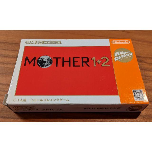 任天堂(ニンテンドウ)のMOTHER 1+2　ゲームボーイアドバンス エンタメ/ホビーのゲームソフト/ゲーム機本体(携帯用ゲームソフト)の商品写真