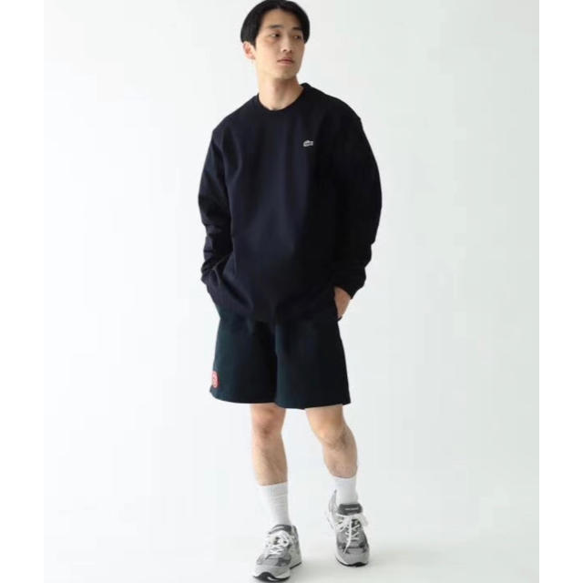 LACOSTE × BEAMS / 別注 ビッグ ワニ ロングスリーブ Tシャツ