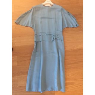 美品 ニナリッチ シルクワンピース