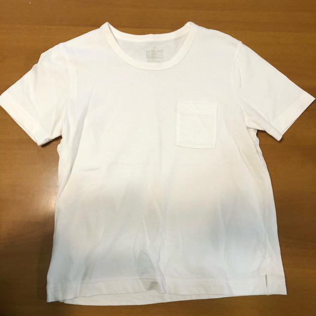 MUJI (無印良品)(ムジルシリョウヒン)の無印良品　白Tシャツ レディースのトップス(Tシャツ(半袖/袖なし))の商品写真