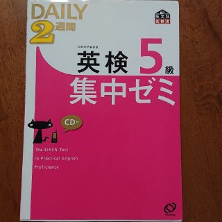 オウブンシャ(旺文社)のＤＡＩＬＹ　２週間英検５級集中ゼミ(資格/検定)