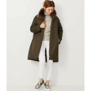 ドゥーズィエムクラス ダウンコート(レディース)(ゴールド/金色系)の